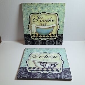 Soothe and Indulge Wall Art Set